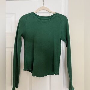 Free People We The Free Easy Does It Long Sleeve Tee